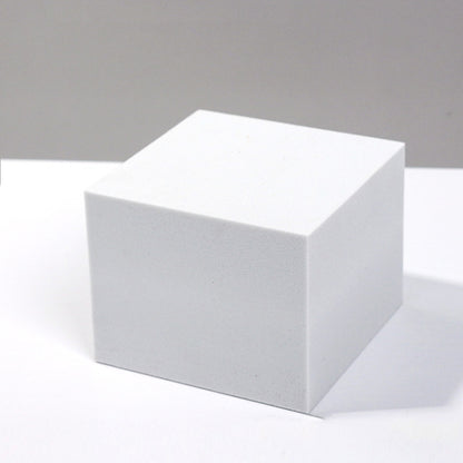 8 PCS Geometric Cube Photo Props เครื่องประดับตกแต่งแพลตฟอร์มการถ่ายภาพ, Small White Square, Large White Square, Small White Rectangular, Large White Rectangular, Small White Cylindrical, Large White Cylindrical, Small White Hexagon, Large White Hexago...