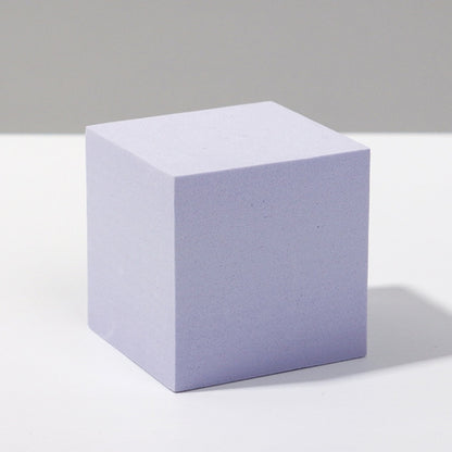 8 PCS Geometric Cube Photo Props เครื่องประดับตกแต่งแพลตฟอร์มการถ่ายภาพ, Small White Square, Large White Square, Small White Rectangular, Large White Rectangular, Small White Cylindrical, Large White Cylindrical, Small White Hexagon, Large White Hexago...