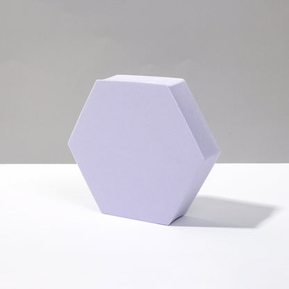 8 PCS Geometric Cube Photo Props เครื่องประดับตกแต่งแพลตฟอร์มการถ่ายภาพ, Small White Square, Large White Square, Small White Rectangular, Large White Rectangular, Small White Cylindrical, Large White Cylindrical, Small White Hexagon, Large White Hexago...