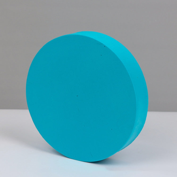 8 PCS Geometric Cube Photo Props เครื่องประดับตกแต่งแพลตฟอร์มการถ่ายภาพ, Small Lake Blue Square, Large Lake Blue Square, Small Lake Blue Rectangular, Large Lake Blue Rectangular, Small Lake Blue Cylinder, Large Lake Blue Cylinder, Small Lake Blue Hexag...