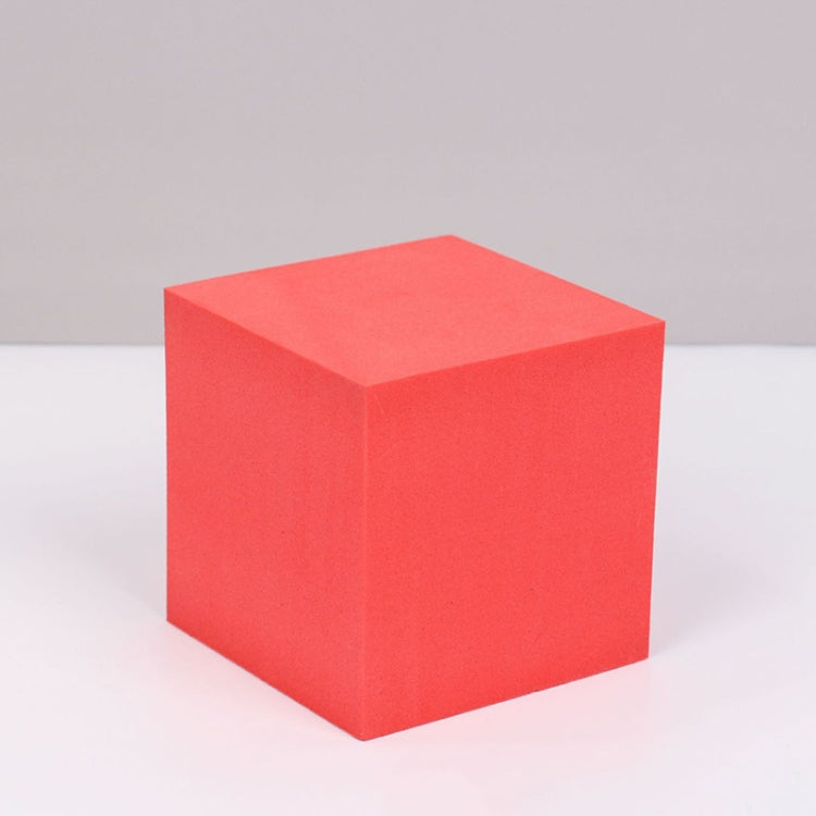 8 PCS Geometric Cube Photo Props เครื่องประดับตกแต่งแพลตฟอร์มการถ่ายภาพ, Small Lake Blue Square, Large Lake Blue Square, Small Lake Blue Rectangular, Large Lake Blue Rectangular, Small Lake Blue Cylinder, Large Lake Blue Cylinder, Small Lake Blue Hexag...