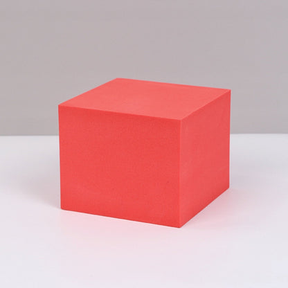 8 PCS Geometric Cube Photo Props เครื่องประดับตกแต่งแพลตฟอร์มการถ่ายภาพ, Small Lake Blue Square, Large Lake Blue Square, Small Lake Blue Rectangular, Large Lake Blue Rectangular, Small Lake Blue Cylinder, Large Lake Blue Cylinder, Small Lake Blue Hexag...