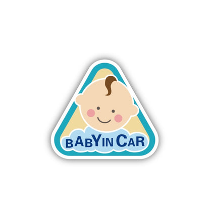 10 ชิ้นมีเด็กอยู่ในรถสติ๊กเกอร์คำเตือนสติ๊กเกอร์สไตล์:, CT203 Baby K Boy Magnetic Stickers, CT203 Baby R Boy Magnetic Stickers, CT203 Baby X Blue Bottom Bottle Magnetic Stickers, CT203 Baby O Boy Triangle Magnetic Stickers                              ...