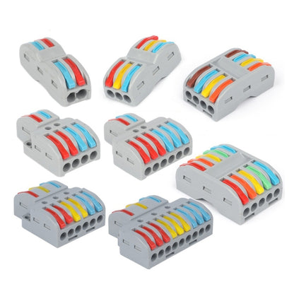 เทอร์มินัล Quick Line สีสันสดใส เทอร์มินัลการเชื่อมต่อสายไฟแบบแยกส่วน, SPL-2 2 In 3 Out, SPL-3 3 In 3 Out, SPL-42 2 In 4 Out, SPL-62 2 In 6 Out, SPL-63 3 In 6 Out, SPL-93 3 In 9 Out, LT-624 2 In 4 Out, LT-626 2 In 6 Out, LT-636 3 In 6 Out              ...