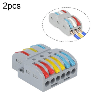 เทอร์มินัล Quick Line สีสันสดใส เทอร์มินัลการเชื่อมต่อสายไฟแบบแยกส่วน, SPL-2 2 In 3 Out, SPL-3 3 In 3 Out, SPL-42 2 In 4 Out, SPL-62 2 In 6 Out, SPL-63 3 In 6 Out, SPL-93 3 In 9 Out, LT-624 2 In 4 Out, LT-626 2 In 6 Out, LT-636 3 In 6 Out              ...
