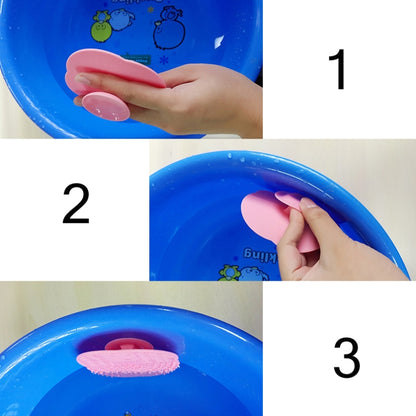 5 PCS Four-leaf Clover แผ่นทำความสะอาดแปรงซิลิโคนเครื่องสำอางพร้อมถ้วยดูดการจัดส่งสีแบบสุ่ม
