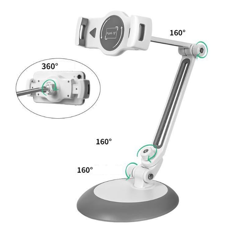 Xiaotian ขายึดคอมพิวเตอร์ตั้งโต๊ะแบบปรับได้ Cantilever รองรับโทรศัพท์มือถือ Lazy Bracket, FD1
