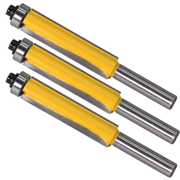 8-Handle Extended Trimming Cutter พร้อมแบริ่งเครื่องตัดมิลลิ่งสายงานไม้, ข้อมูลจำเพาะ:, 8x1/2x50.8mm, 8x1/2x63.5mm, 8x1/2x76.2mm, 3 PCS/Set