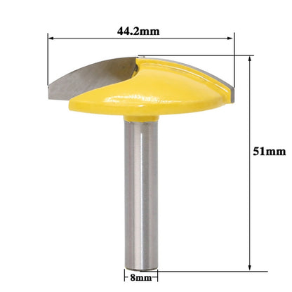 8-Handle Thin Flat-Bottomed คัตเตอร์เครื่องตัดไม้, 8-Handle