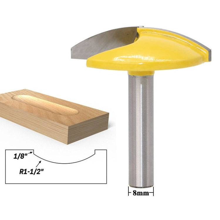 8-Handle Thin Flat-Bottomed คัตเตอร์เครื่องตัดไม้, 8-Handle