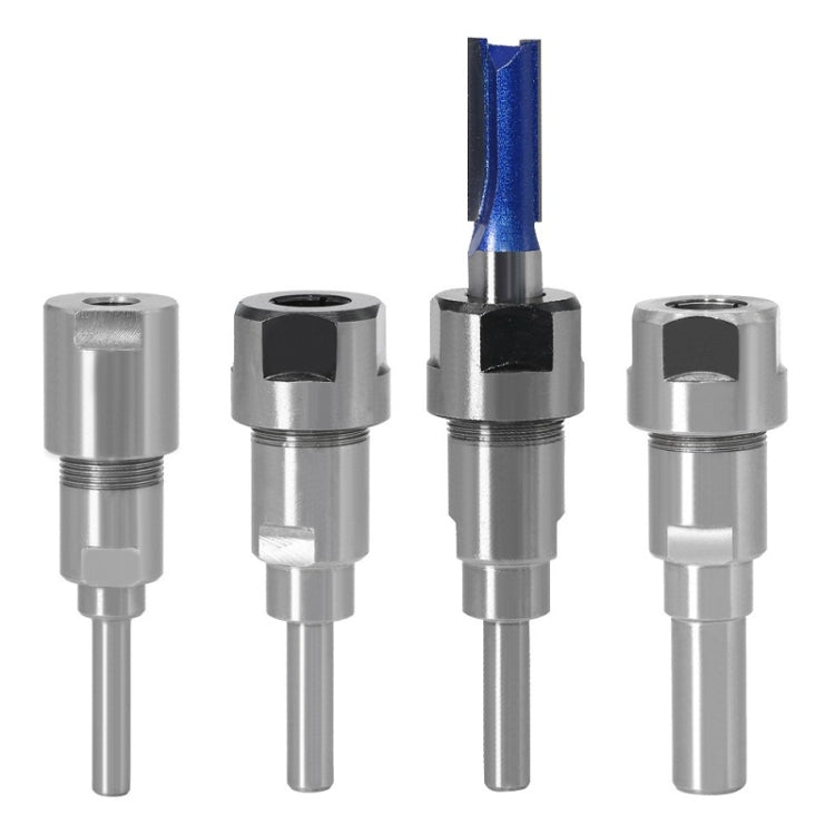 เครื่องแกะสลักเครื่องตัดแต่งส่วนขยายเสาแปลง, 6mm To 6mm, 1/4mm To 1/4mm, 1/4mm To 8mm, 8mm To 12mm, 8mm To 1/2mm, 8mm To 8mm, 12mm To 12mm, 1/2mm To 1/2mm