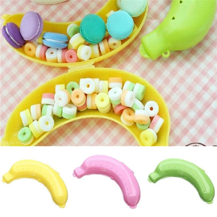 2 PCS น่ารัก 3 สีผลไม้กล้วย Protector กล่องอาหารกลางวันกล่องเก็บสำหรับเด็ก