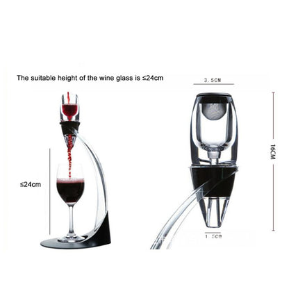 ชุดขวดเหล้าไวน์แดง Quick Decanter ขวดเหล้ากรองไวน์ Pourer, Decanter Set