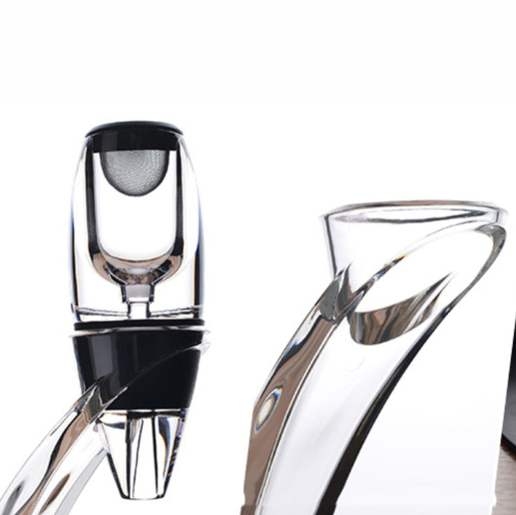 ชุดขวดเหล้าไวน์แดง Quick Decanter ขวดเหล้ากรองไวน์ Pourer, Decanter Set