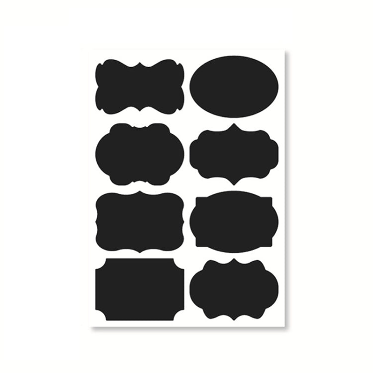 50 ชุด Erasable กันน้ำที่ถอดออกได้ขวด PVC สติ๊กเกอร์กระดานดำ, 2PCS/Set 190x225mm, 8PCS/Set 110x156mm, 8PCS/Set  140x182mm, 8PCS/Set 190x225mm, 8PCS/Set  190x245mm, 10PCS/Set 130x220mm, 10PCS/Set  140x220mm, 10PCS/Set 120x187mm, 12PCS/Set  200x185mm    ...