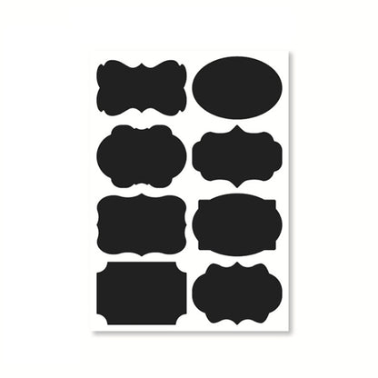 50 ชุด Erasable กันน้ำที่ถอดออกได้ขวด PVC สติ๊กเกอร์กระดานดำ, 2PCS/Set 190x225mm, 8PCS/Set 110x156mm, 8PCS/Set  140x182mm, 8PCS/Set 190x225mm, 8PCS/Set  190x245mm, 10PCS/Set 130x220mm, 10PCS/Set  140x220mm, 10PCS/Set 120x187mm, 12PCS/Set  200x185mm    ...