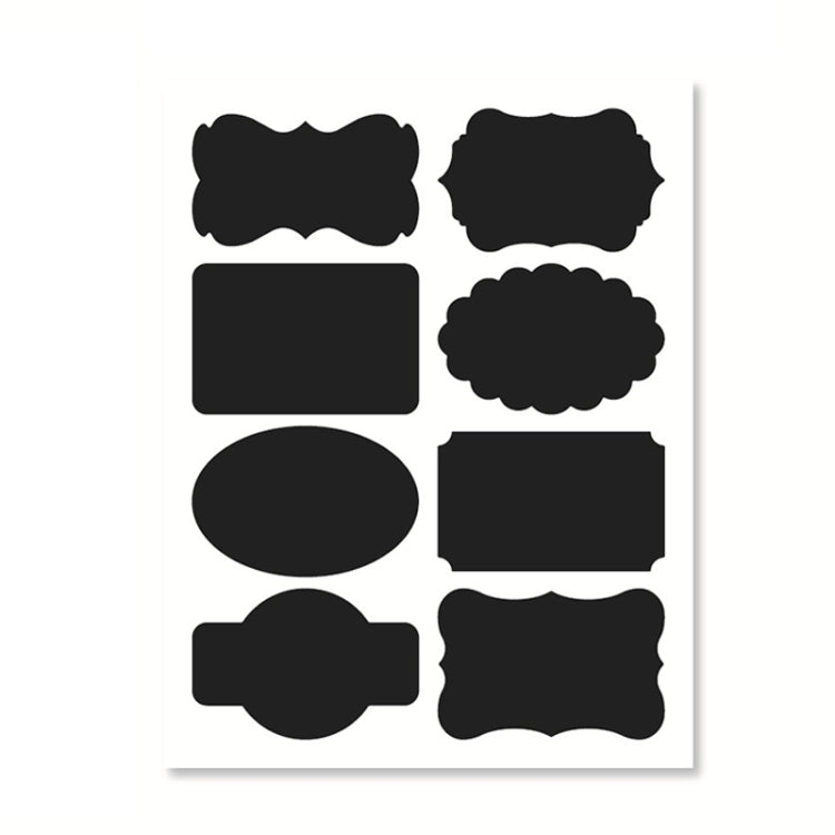 50 ชุด Erasable กันน้ำที่ถอดออกได้ขวด PVC สติ๊กเกอร์กระดานดำ, 2PCS/Set 190x225mm, 8PCS/Set 110x156mm, 8PCS/Set  140x182mm, 8PCS/Set 190x225mm, 8PCS/Set  190x245mm, 10PCS/Set 130x220mm, 10PCS/Set  140x220mm, 10PCS/Set 120x187mm, 12PCS/Set  200x185mm    ...