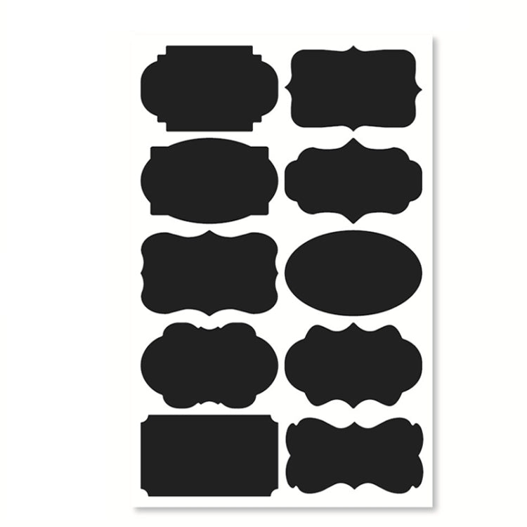 50 ชุด Erasable กันน้ำที่ถอดออกได้ขวด PVC สติ๊กเกอร์กระดานดำ, 2PCS/Set 190x225mm, 8PCS/Set 110x156mm, 8PCS/Set  140x182mm, 8PCS/Set 190x225mm, 8PCS/Set  190x245mm, 10PCS/Set 130x220mm, 10PCS/Set  140x220mm, 10PCS/Set 120x187mm, 12PCS/Set  200x185mm    ...