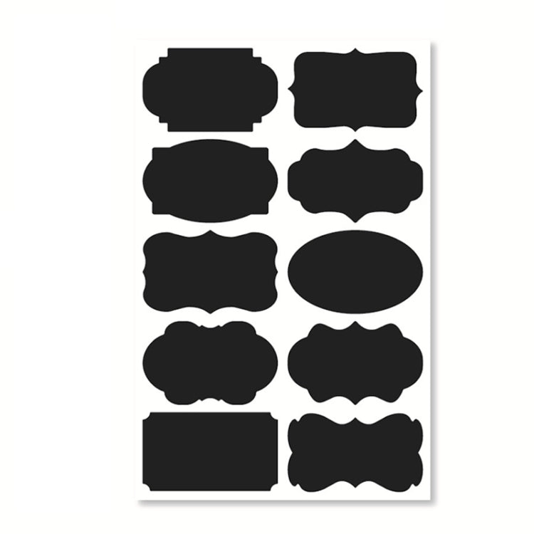 50 ชุด Erasable กันน้ำที่ถอดออกได้ขวด PVC สติ๊กเกอร์กระดานดำ, 2PCS/Set 190x225mm, 8PCS/Set 110x156mm, 8PCS/Set  140x182mm, 8PCS/Set 190x225mm, 8PCS/Set  190x245mm, 10PCS/Set 130x220mm, 10PCS/Set  140x220mm, 10PCS/Set 120x187mm, 12PCS/Set  200x185mm    ...