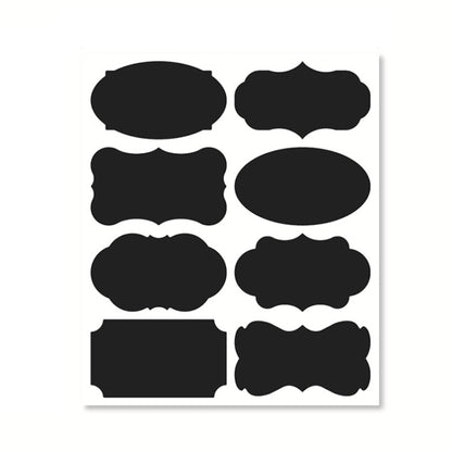 50 ชุด Erasable กันน้ำที่ถอดออกได้ขวด PVC สติ๊กเกอร์กระดานดำ, 2PCS/Set 190x225mm, 8PCS/Set 110x156mm, 8PCS/Set  140x182mm, 8PCS/Set 190x225mm, 8PCS/Set  190x245mm, 10PCS/Set 130x220mm, 10PCS/Set  140x220mm, 10PCS/Set 120x187mm, 12PCS/Set  200x185mm    ...
