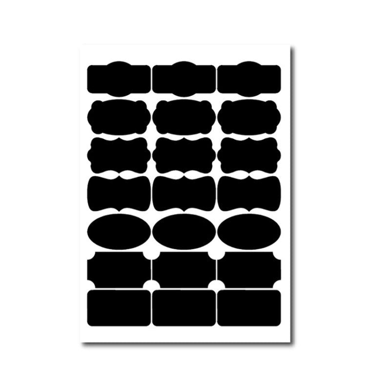 50 ชุด Erasable กันน้ำที่ถอดออกได้ขวด PVC สติ๊กเกอร์กระดานดำ, 2PCS/Set 190x225mm, 8PCS/Set 110x156mm, 8PCS/Set  140x182mm, 8PCS/Set 190x225mm, 8PCS/Set  190x245mm, 10PCS/Set 130x220mm, 10PCS/Set  140x220mm, 10PCS/Set 120x187mm, 12PCS/Set  200x185mm    ...