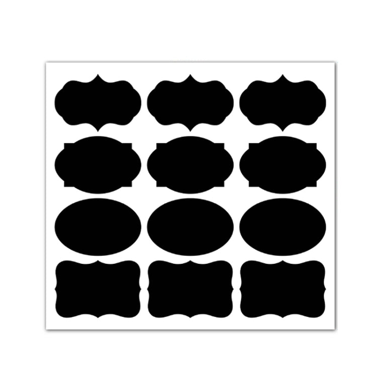 50 ชุด Erasable กันน้ำที่ถอดออกได้ขวด PVC สติ๊กเกอร์กระดานดำ, 2PCS/Set 190x225mm, 8PCS/Set 110x156mm, 8PCS/Set  140x182mm, 8PCS/Set 190x225mm, 8PCS/Set  190x245mm, 10PCS/Set 130x220mm, 10PCS/Set  140x220mm, 10PCS/Set 120x187mm, 12PCS/Set  200x185mm    ...