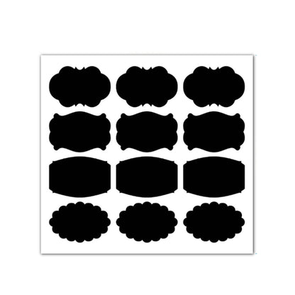 50 ชุด Erasable กันน้ำที่ถอดออกได้ขวด PVC สติ๊กเกอร์กระดานดำ, 2PCS/Set 190x225mm, 8PCS/Set 110x156mm, 8PCS/Set  140x182mm, 8PCS/Set 190x225mm, 8PCS/Set  190x245mm, 10PCS/Set 130x220mm, 10PCS/Set  140x220mm, 10PCS/Set 120x187mm, 12PCS/Set  200x185mm    ...