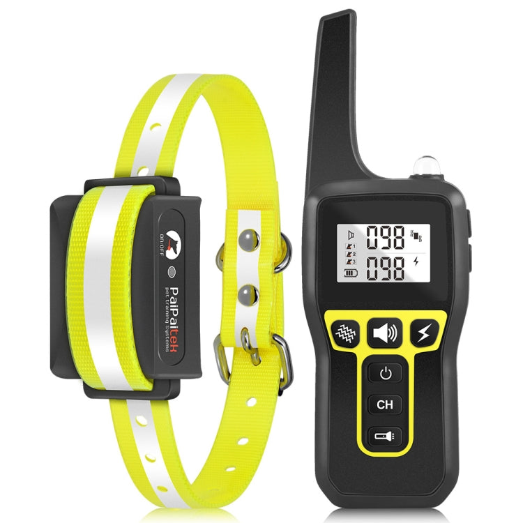 PaiPaitek PD529 รีโมทคอนโทรล อุปกรณ์ฝึกสุนัข ระบบควบคุมด้วยเสียง อุปกรณ์ป้องกันการเห่า อุปกรณ์ฝึกสุนัข, PD529 (Black), PD529 (Red), PD529 (Orange), PD529 (Yellow)
