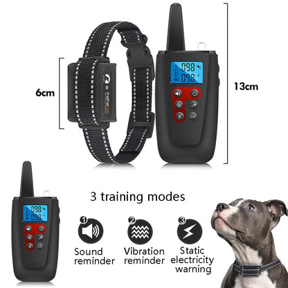 PaiPaitek PD526 ควบคุมเสียงอัตโนมัติ Barking Stopper สุนัขอุปกรณ์การฝึกอบรม Electronic Bark Control COLLAR, PD526