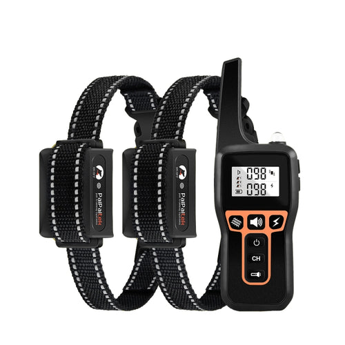PaiPaitek PD529-2 อุปกรณ์ฝึกสุนัขระยะไกล อุปกรณ์ฝึกสัตว์เลี้ยง อุปกรณ์ฝึกสุนัขเห่า, PD529-2