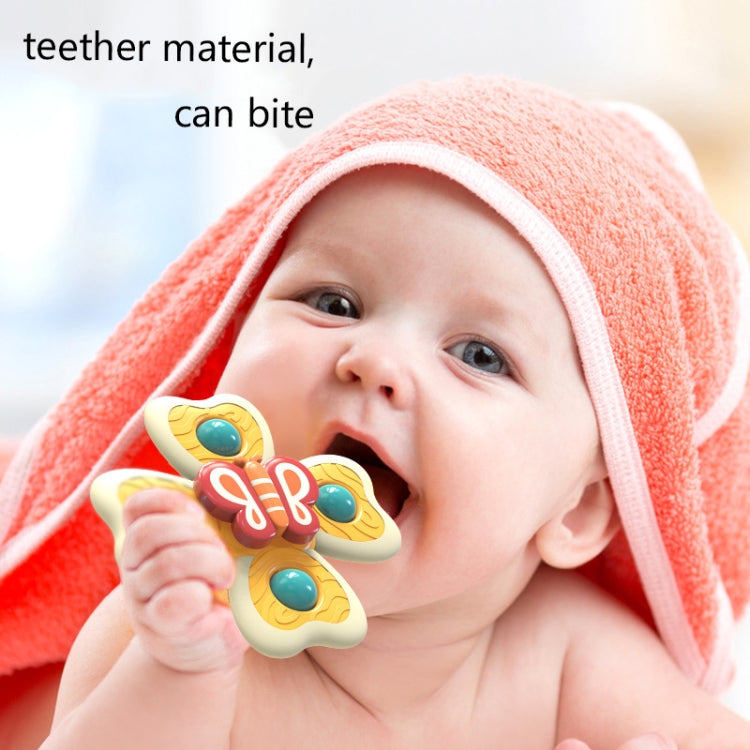 A6 Baby Sucker ของเล่นโรตารีสนุกปลายนิ้วปั่นของเล่นน้ำอาบน้ำ, 4 in 1