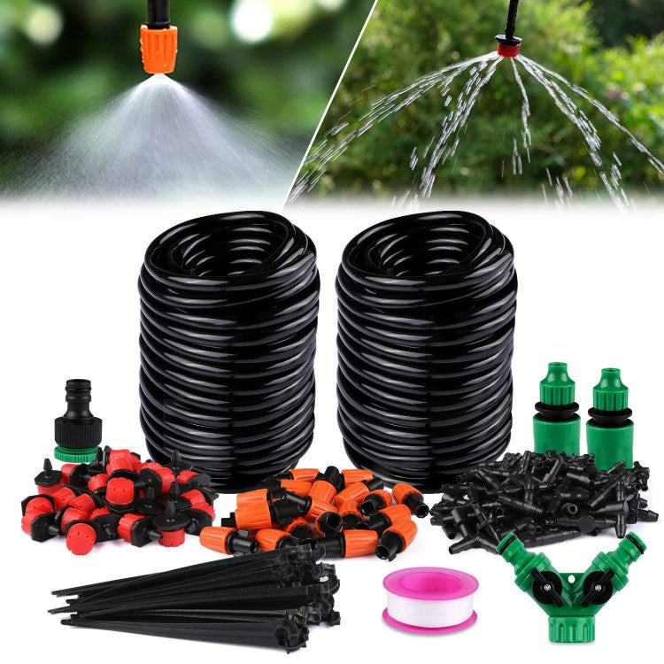 149 ใน 1 30m Dripper ปรับได้ DIY อุปกรณ์รดน้ำอัตโนมัติหยดชลประทาน ชุด, 149 In 1