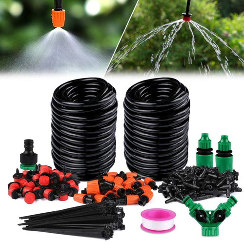 149 ใน 1 30m Dripper ปรับได้ DIY อุปกรณ์รดน้ำอัตโนมัติหยดชลประทาน ชุด, 149 In 1