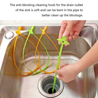 ห้องครัวท่อขุดลอกตะขอท่อระบายน้ำห้องน้ำ Anti-Blocking Sink Dredge Kit, สไตล์:, 6 PCS/Set-1M, 6 PCS/Set-1.5M, 6 PCS/Set-3, 6 PCS/Set-4