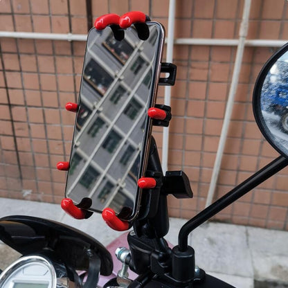 ขายึดโทรศัพท์มือถือระบบนำทางโลหะสำหรับรถจักรยานยนต์สไตล์:, Rearview Mirror Installation (Anti-theft), Rearview Mirror Installation (Hand Twist), Thin Tube Fixation (Anti-theft), Thin Tube Fixation (Hand Twist), Handle Installation (Anti-theft)         ...