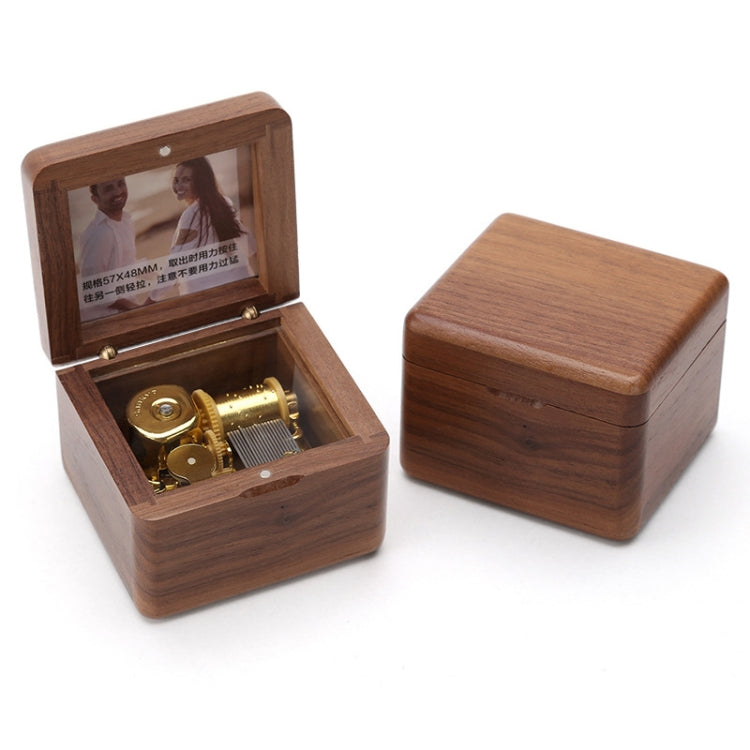 กรอบสไตล์กล่องดนตรีกล่องดนตรีไม้ของขวัญวันวาเลนไทน์แปลกใหม่,สไตล์:, Walnut Gold-Plated Movement, Maple Gold-Plated Movement, Rosewood Gold-Plated Movement, Maple Red-Bronze Movement, Walnut Red-Bronze Movement, Rosewood  Red-Bronze Movement