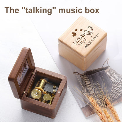 กรอบสไตล์กล่องดนตรีกล่องดนตรีไม้ของขวัญวันวาเลนไทน์แปลกใหม่,สไตล์:, Walnut Gold-Plated Movement, Maple Gold-Plated Movement, Rosewood Gold-Plated Movement, Maple Red-Bronze Movement, Walnut Red-Bronze Movement, Rosewood  Red-Bronze Movement