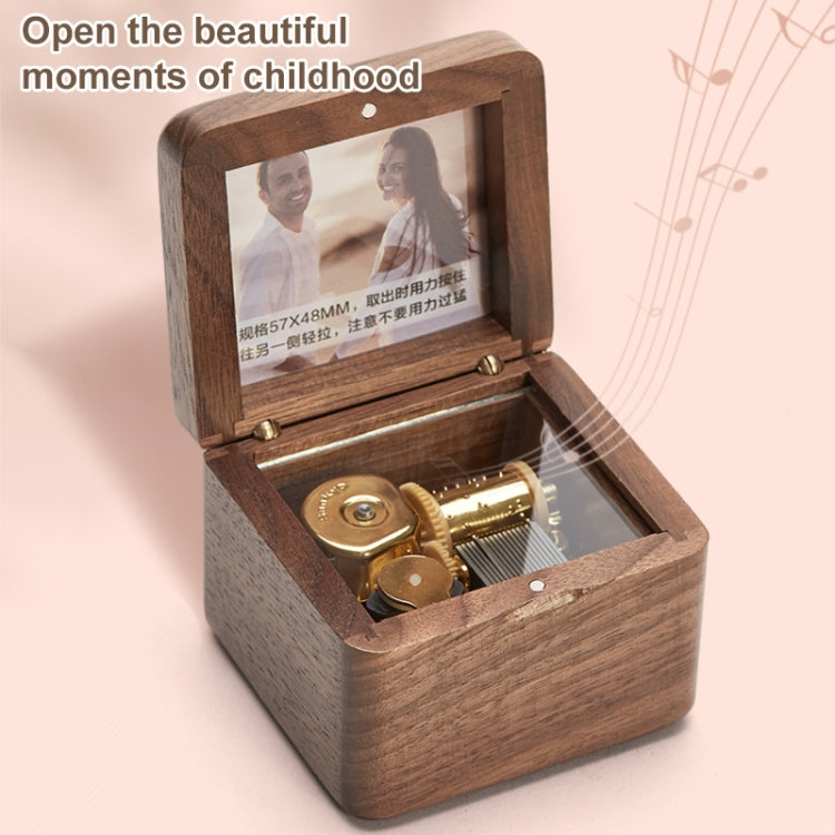กรอบสไตล์กล่องดนตรีกล่องดนตรีไม้ของขวัญวันวาเลนไทน์แปลกใหม่,สไตล์:, Walnut Gold-Plated Movement, Maple Gold-Plated Movement, Rosewood Gold-Plated Movement, Maple Red-Bronze Movement, Walnut Red-Bronze Movement, Rosewood  Red-Bronze Movement