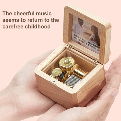 กรอบสไตล์กล่องดนตรีกล่องดนตรีไม้ของขวัญวันวาเลนไทน์แปลกใหม่,สไตล์:, Walnut Gold-Plated Movement, Maple Gold-Plated Movement, Rosewood Gold-Plated Movement, Maple Red-Bronze Movement, Walnut Red-Bronze Movement, Rosewood  Red-Bronze Movement