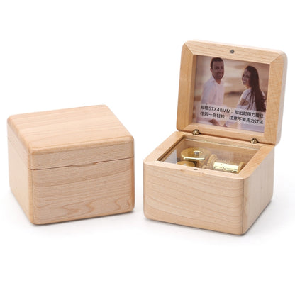 กรอบสไตล์กล่องดนตรีกล่องดนตรีไม้ของขวัญวันวาเลนไทน์แปลกใหม่,สไตล์:, Walnut Gold-Plated Movement, Maple Gold-Plated Movement, Rosewood Gold-Plated Movement, Maple Red-Bronze Movement, Walnut Red-Bronze Movement, Rosewood  Red-Bronze Movement
