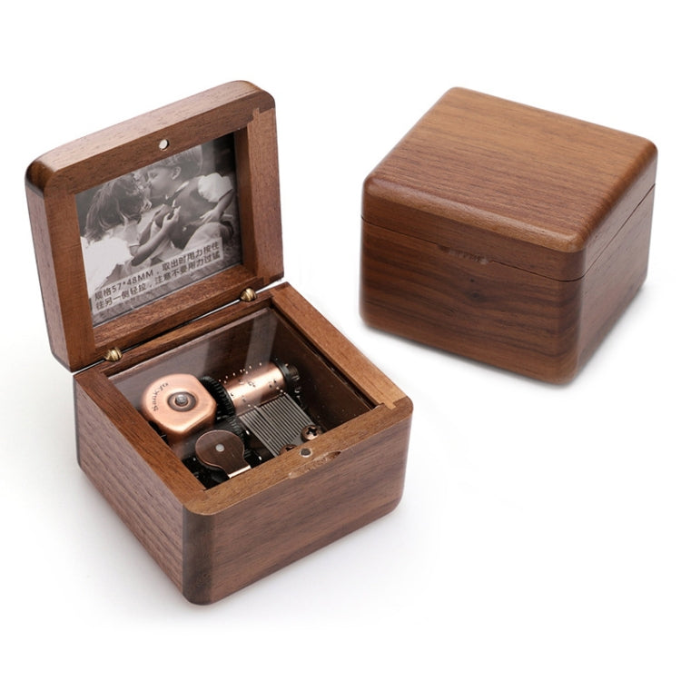 กรอบสไตล์กล่องดนตรีกล่องดนตรีไม้ของขวัญวันวาเลนไทน์แปลกใหม่,สไตล์:, Walnut Gold-Plated Movement, Maple Gold-Plated Movement, Rosewood Gold-Plated Movement, Maple Red-Bronze Movement, Walnut Red-Bronze Movement, Rosewood  Red-Bronze Movement