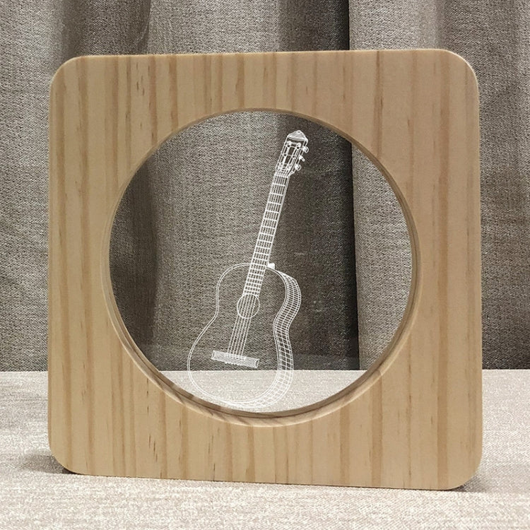 FS-A3272W เครื่องดนตรีกีตาร์กรอบไม้เนื้อแข็งไฟกลางคืน, Guitar