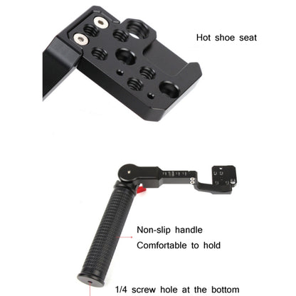 Sunnylife ROQ9233 ประเภทพกพาปรับมุม SLR โคลงจับสำหรับ DJI RONIN RS-C2 / RONIN S / SC