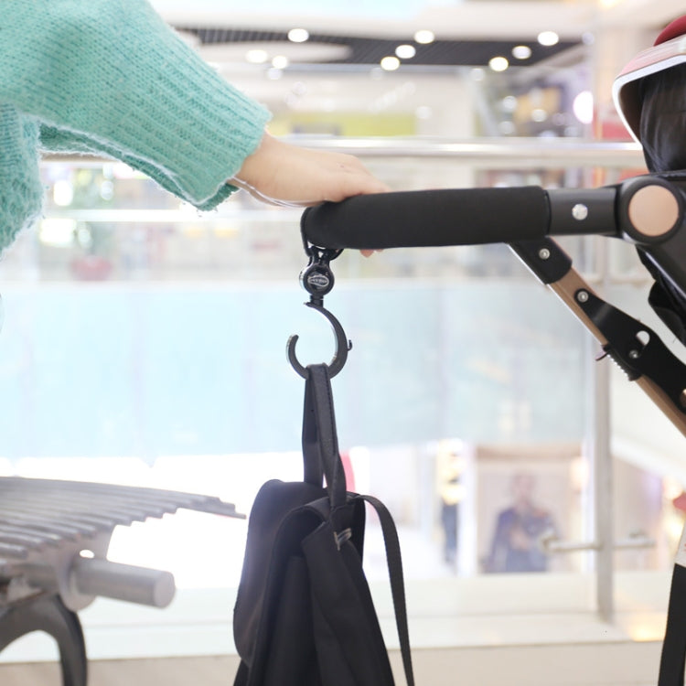 JOYREN 2 ชุดรถเข็นเด็กทารกตะขอกันลื่นและทนทาน, 2 Sets Stroller Hook