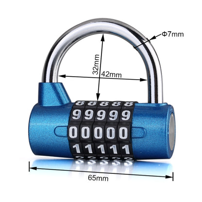 ตู้ยิมรวมขนาดใหญ่ 5 หลักรหัสผ่านล็อคกล่องเครื่องมือกุญแจประตู, 5 Digit (Blue), 5 Digit (Red), 5 Digit (Black), 5 Digit (Silver)