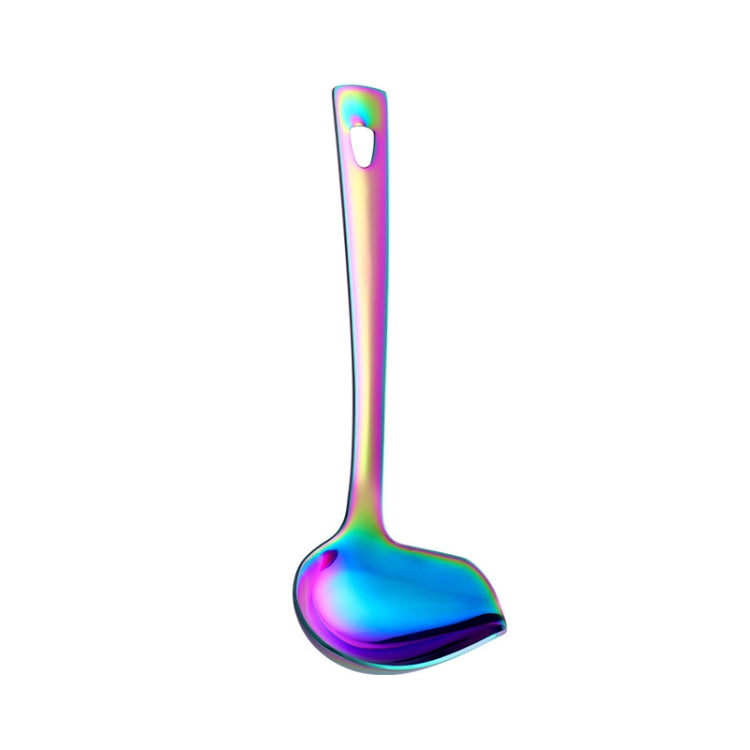 ช้อนน้ำมันสแตนเลส 304 ช้อนซุปหนาเทช้อนซอส, Soup Spoon (Silver), Soup Spoon (Magic Colorful), Soup Spoon (Golden), Soup Spoon (Rose Gold), Soup Spoon (Magic Red)