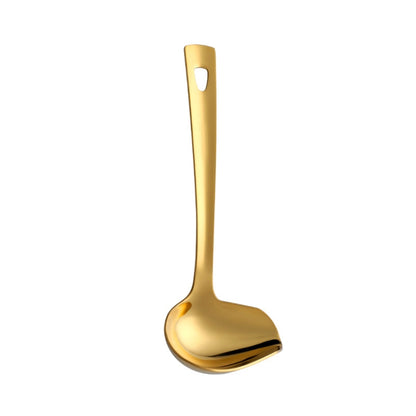 ช้อนน้ำมันสแตนเลส 304 ช้อนซุปหนาเทช้อนซอส, Soup Spoon (Silver), Soup Spoon (Magic Colorful), Soup Spoon (Golden), Soup Spoon (Rose Gold), Soup Spoon (Magic Red)
