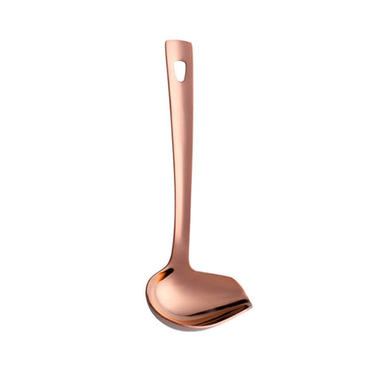 ช้อนน้ำมันสแตนเลส 304 ช้อนซุปหนาเทช้อนซอส, Soup Spoon (Silver), Soup Spoon (Magic Colorful), Soup Spoon (Golden), Soup Spoon (Rose Gold), Soup Spoon (Magic Red)