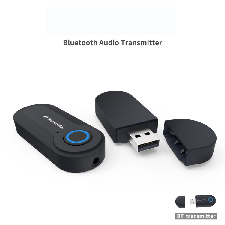 GT09S USB เครื่องส่งสัญญาณบลูทูธอะแดปเตอร์เสียง 3.5 มม.ทีวีคอมพิวเตอร์เครื่องส่งสัญญาณบลูทูธ