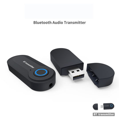 GT09S USB เครื่องส่งสัญญาณบลูทูธอะแดปเตอร์เสียง 3.5 มม.ทีวีคอมพิวเตอร์เครื่องส่งสัญญาณบลูทูธ